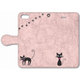 SPY-BKI5SE-005 [iPhone SE/5s/5用 手帳型ケース Pink cat]