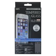 NBGF-IPSE-N021-BLC [iPhone SE/5s/5用 ガラスフィルム 0.21mm ブルーライトカット]