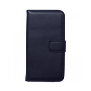 NBIPHSE-E17BK [iPhone SE（第1世代）/5s/5用 ポケット付き手帳レザーケース BK]