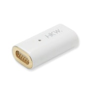 マグネット式充電アダプターのみ ライトニング用 ホワイト HKW-LMAG01-WH