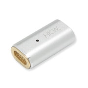 マグネット式充電アダプターのみ ライトニング用 メタルシルバー HKW-LMAG01-MSV