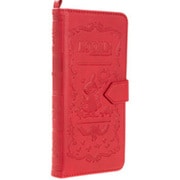 MOOMIN Notebook Case iPhone 6s Plus/iPhone 6 Plus 専用 ムーミンノートブックケース リトルミイ/レッド