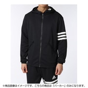 BUR79 AZ2775 [ジム フィットネス フード付 ジャージ パーカー adidas24/7 メンズ XOサイズ ブラック]