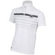 QB710361-WHT-L [ハ-フジップ半袖シャツハ-フジップ半袖シャツ]