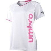 UCS7650W-WHT-L [WOMEN ドライ半袖シャツ]