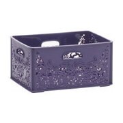 FOReT 収納ボックス バスケット プチ パープル