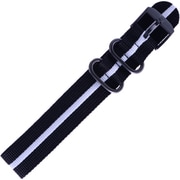 FN.3950.10 NATO BK/WH 23mm