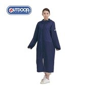 2016 OUTDOOR レインコート Mサイズ ネイビー