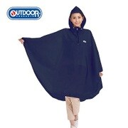 2016 OUTDOOR レインポンチョ Mサイズ ネイビー
