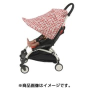 ベビーカー用 日よけカバー ドット格子柄 レイフリー フェスタ