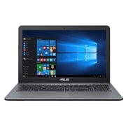 VivoBook Xシリーズ/15.6型/Core i3-4005U/メモリ 4GB/HDD 500GB/DVDスーパーマルチドライブ/Windows 10 Home 64ビット/KINGSOFT Office 2013 Standard/スチールシルバー X540LA-SILVER