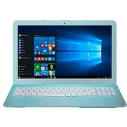 VivoBook Xシリーズ/15.6型/Core i3-4005U/メモリ 4GB/HDD 500GB/DVDスーパーマルチドライブ/Windows 10 Home 64ビット/KINGSOFT Office 2013 Standard/アクアブルー X540LA-LBLUE