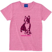SJ16052-136-L [半袖Tシャツ ヒョウ柄×犬]