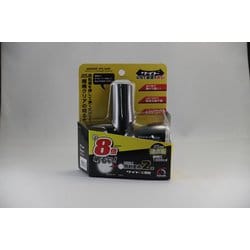 LEDブロックダイナモ ゴムローラータイプ ブラック X2KDL09K-TK