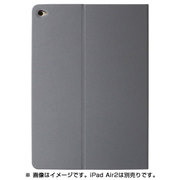 iPad Air2用 ヘアライン フラップケース グレー OWL-CVIPA204-GY