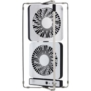ツインデスクファン DCモーター シルバー FDR-101U (SI)