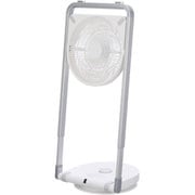 DCフォールディングファン DCモーター リモコン付き ホワイト FLR-251D (WH)