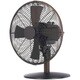 30cm レトロテーブルファン ブラウン RIM-353 (BR)