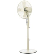 30cm レトロリビングファン リモコン付き ホワイト RIR-350 (WH)