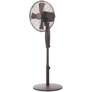 30cm レトロリビングファン リモコン付き ブラウン RIR-350 (BR)