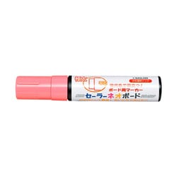 ネオボードマーカー 極太 平芯 15.0mm レッド 295480030