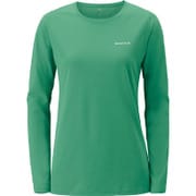 1114139-SFGN-L [WIC..ロングスリーブスリムTシャツ ワンポイントロゴ ウィメンズ]