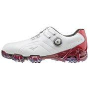 51GQ160062 GENEM006Boa シューズ 4E 25.0cm [ホワイト×レッド]