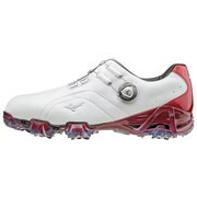 51GQ160062 GENEM006Boa シューズ 4E 27.0cm [ホワイト×レッド]