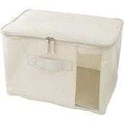 YFB-1 N-8857 [ファブリック収納ボックス 衣類収納ケース フタ付き W38×D26×H26cm]