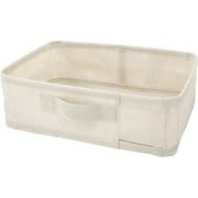 YUB-4 N-8865 [ファブリック収納ボックス 衣類収納ケース フタ無し W38×D26×H12.5cm]
