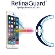o-1134 [RetinaGuard iPhone 6/6s ブルーライト90％カット強化ガラスフィルム(ホワイトベゼルタイプ)]
