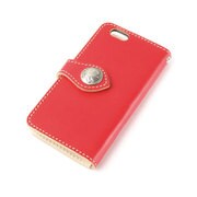KIE005D [アイレスト iPhone 6s/6 用ケース 5セントカウハイド レッド]