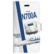iPhone 6/6s用手帳型ケース デザインNE JR東海・JR西日本東海道・山陽新幹線N700A(西日本F1編成)