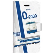 iPhone 6/6s用手帳型ケース デザインNE JR東海東海道・山陽新幹線0系2000番台(東海Yk8編成)