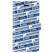 iPhone 6/6s用手帳型ケース デザインNF JR東海東海道・山陽新幹線0系2000番台(東海Yk8編成)