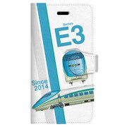 iPhone 6/6s用手帳型ケース デザインNE JR東日本山形新幹線E3系700番台とれいゆ