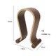 オメガ型木製ヘッドホンスタンド WD-HPSTAND-BR