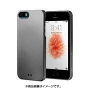 TUN-PH-000468 [eggshell for iPhone SE/5s ガンメタル]