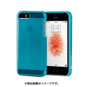 TUN-PH-000474 [TUNESHELL RubberFrame for iPhone SE/5s ターコイズ]