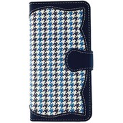 MU-BC-A-1043 [iPhone 6s用 手帳型ケース チェックブルー]