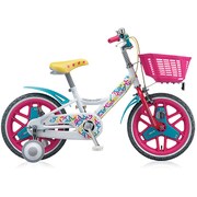 2A623B0 X-girl Stages×BRIDGESTONE BIKE 18型 キャンディロゴ ホワイト XGS184
