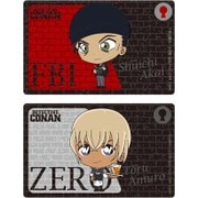 名探偵コナン アロマシール付きICカードステッカー 2.赤井秀一&安室透セット [キャラクターグッズ]