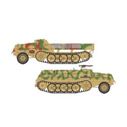Amazon | ブロンコモデル 1/35 独 sWSハーフトラック 装甲タイプ