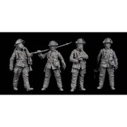 HAUF35153 [1/35 消防士 4体セット（HAUF35147＋HAUF35148＋HAUF35149＋HAUF35150）]