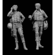 HAUF35159 [1/35 イスラエル軍女性兵 2体セット No.2（HAUF35157＋HAUF35158）]