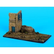 HAUD72029 [1/72 破壊されたイタリアの家 ベース 150×70mm]