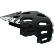 MTB用 ヘルメット スーパー 2 Lサイズ マットブラック/ホワイトヴァイパー