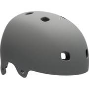 BMX、ストリート、街乗り用 ヘルメット セグメント Lサイズ グラフィックマットグレイデモ