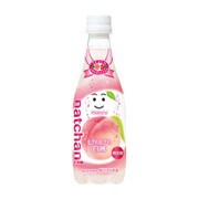なっちゃん しゅわしゅわ白桃スパークリング 410mlPET×24本 [炭酸飲料水]