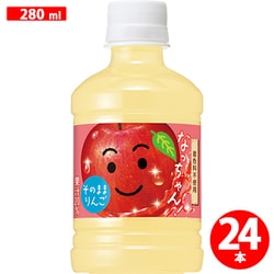 なっちゃん りんご 280mlPET×24本 [果実果汁飲料]